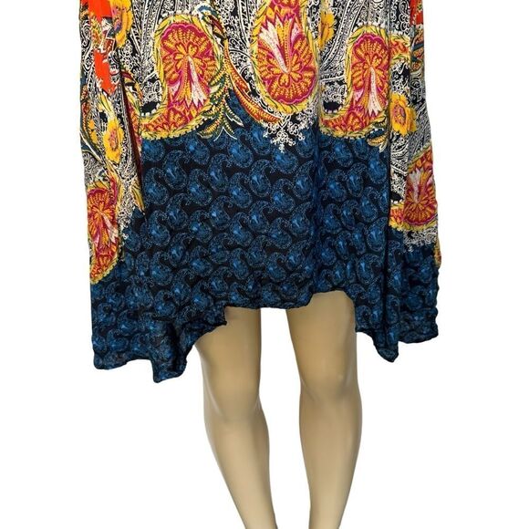Free People Intimately Asymmetrical Rendezvous Paisley Dress Size xs - Picture 4 of 8